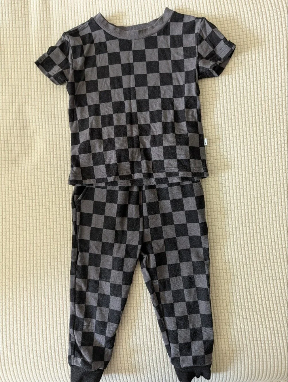 Little Sleepies Chrome checks Outfit